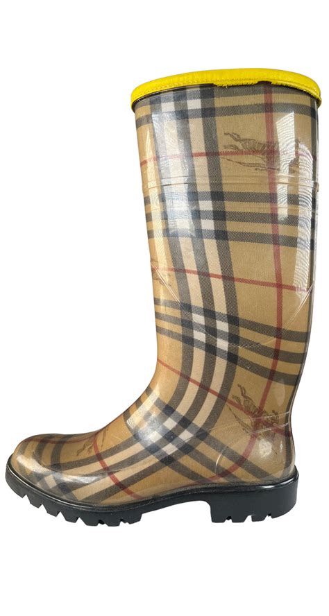 botas de agua burberry|net a porter burberry boots.